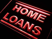 Home Loans LED Light Sign - LED Gift Works