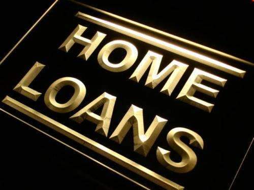 Home Loans LED Light Sign - LED Gift Works