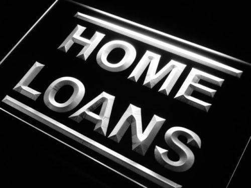 Home Loans LED Light Sign - LED Gift Works