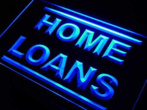Home Loans LED Light Sign - LED Gift Works