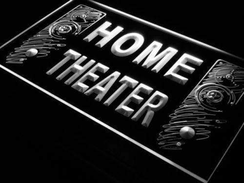 Home Theater Speakers LED Light Sign - LED Gift Works