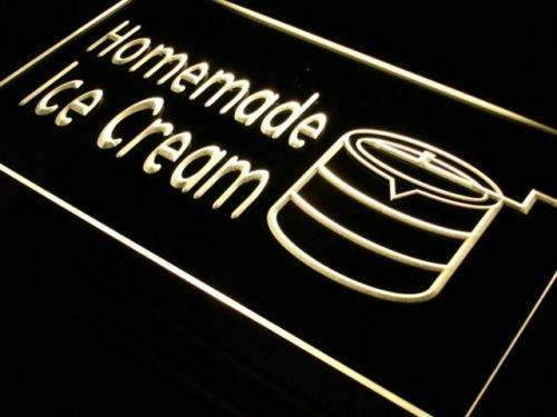 Homemade Ice Cream LED Light Sign - LED Gift Works