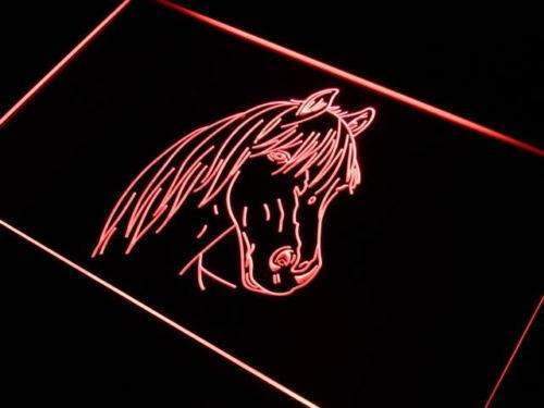 Horse Head Decor LED Light Sign - LED Gift Works