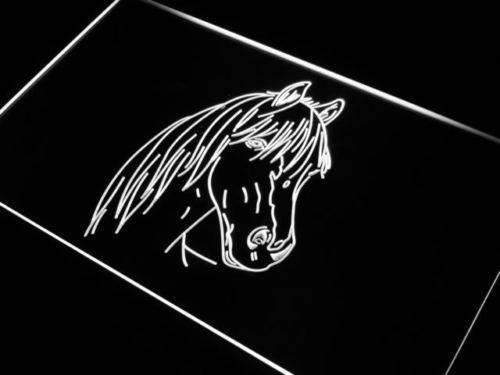 Horse Head Decor LED Light Sign - LED Gift Works