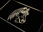 Horse Head Decor LED Light Sign - LED Gift Works