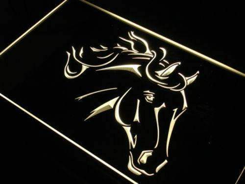 Horse Head LED Light Sign - Way Up Gifts