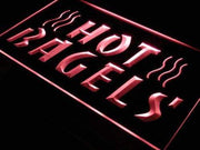 Hot Bagels LED Light Sign - LED Gift Works