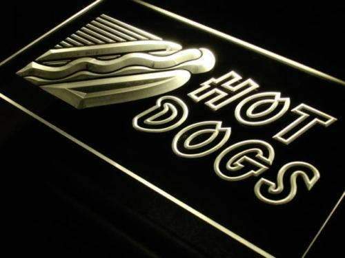 Hot Dogs II LED Light Sign - Way Up Gifts