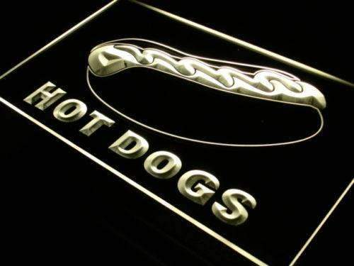 Hot Dogs LED Light Sign - LED Gift Works