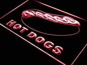 Hot Dogs LED Light Sign - LED Gift Works