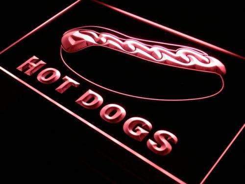 Hot Dogs LED Light Sign - LED Gift Works