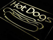 Hot Dogs Shop LED Light Sign - LED Gift Works