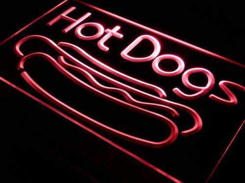 Hot Dogs Shop LED Light Sign - Way Up Gifts
