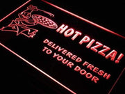 Hot Pizza Delivery LED Light Sign - LED Gift Works