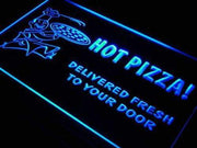 Hot Pizza Delivery LED Light Sign - LED Gift Works