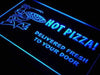 Hot Pizza Delivery LED Light Sign - Way Up Gifts