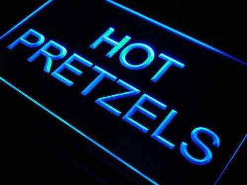 Hot Soft Pretzels LED Light Sign - LED Gift Works