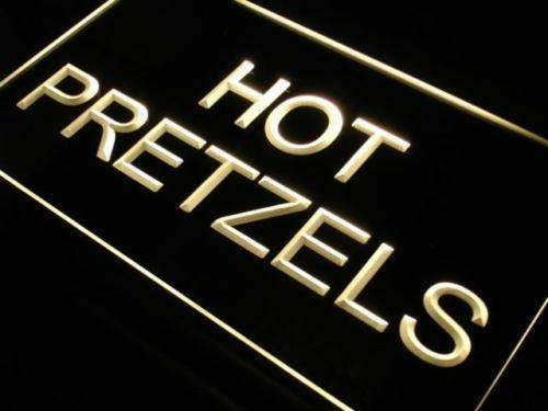 Hot Soft Pretzels LED Light Sign - LED Gift Works