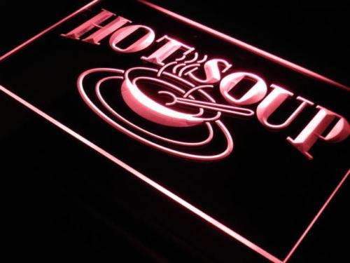 Hot Soup LED Light Sign - LED Gift Works