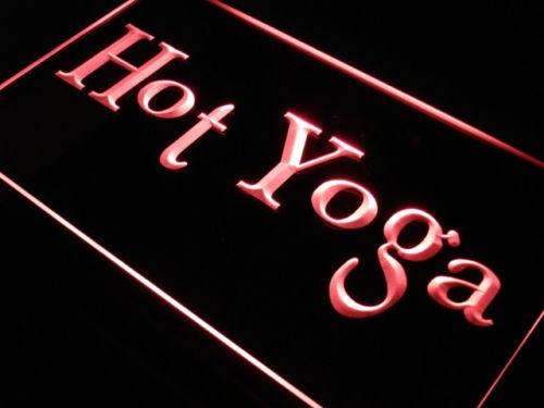 Hot Yoga LED Light Sign - Way Up Gifts
