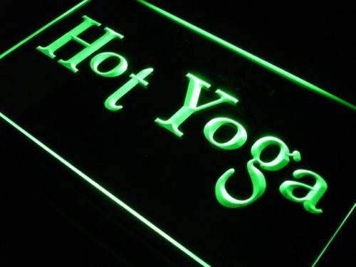 Hot Yoga LED Light Sign - Way Up Gifts