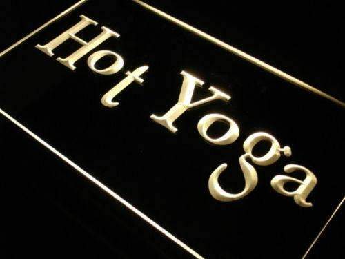 Hot Yoga LED Light Sign - LED Gift Works