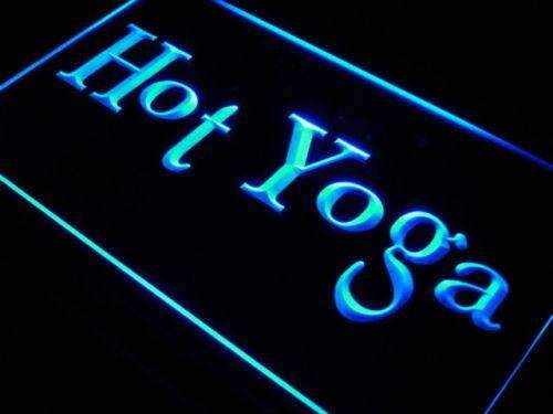 Hot Yoga LED Light Sign - LED Gift Works