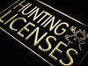 Hunting Licenses LED Light Sign - Way Up Gifts