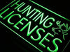 Hunting Licenses LED Light Sign - Way Up Gifts