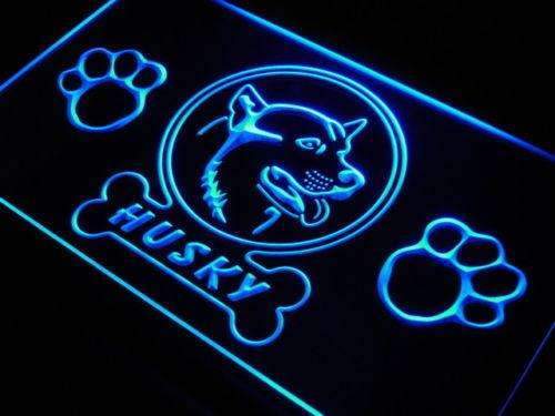 Husky LED Light Sign - Way Up Gifts