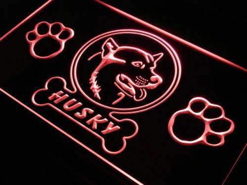 Husky LED Light Sign - LED Gift Works