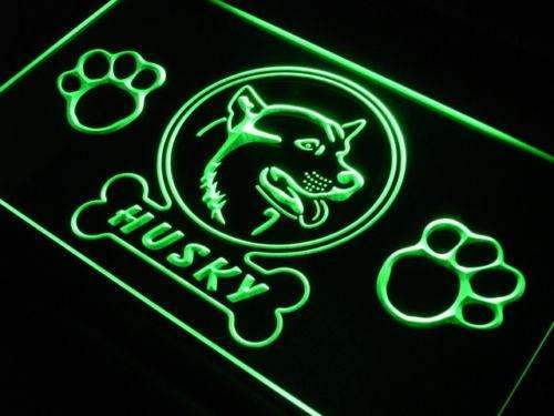 Husky LED Light Sign - LED Gift Works