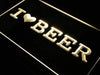 I Love Beer LED Light Sign - Way Up Gifts