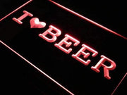 I Love Beer LED Light Sign - LED Gift Works