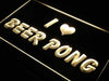 I Love Beer Pong LED Light Sign - Way Up Gifts