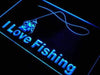 I Love Fishing LED Light Sign - Way Up Gifts