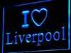 I Love Liverpool LED Light Sign - Way Up Gifts