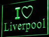 I Love Liverpool LED Light Sign - Way Up Gifts