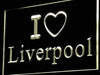 I Love Liverpool LED Light Sign - Way Up Gifts