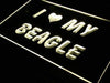 I Love My Beagle LED Light Sign - Way Up Gifts