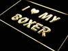 I Love My Boxer LED Light Sign - Way Up Gifts
