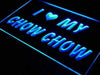 I Love My Chow Chow Dog LED Light Sign - Way Up Gifts