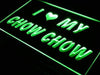 I Love My Chow Chow Dog LED Light Sign - Way Up Gifts