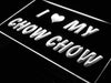 I Love My Chow Chow Dog LED Light Sign - Way Up Gifts