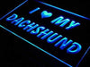 I Love My Dachshund LED Light Sign - Way Up Gifts
