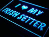 I Love My Irish Setter LED Light Sign - Way Up Gifts