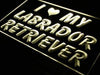 I Love My Labrador Retriever LED Light Sign - Way Up Gifts