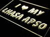 I Love My Lhasa Apso LED Light Sign - Way Up Gifts