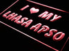 I Love My Lhasa Apso LED Light Sign - Way Up Gifts