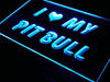 I Love My Pit Bull LED Light Sign - Way Up Gifts